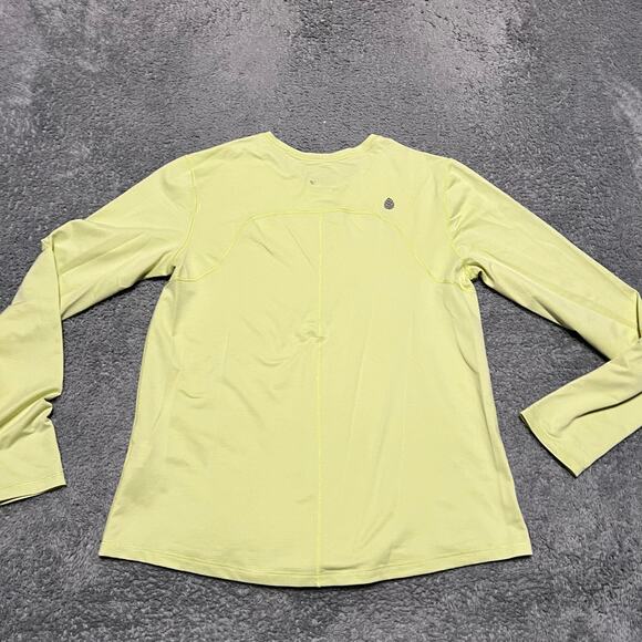 Stio Long Sleeve Shirt Womens Small Green Performance *stains - Picture 3 of 9